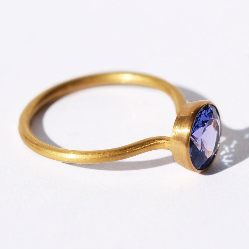 Tanzanite Miniature Princess Ring