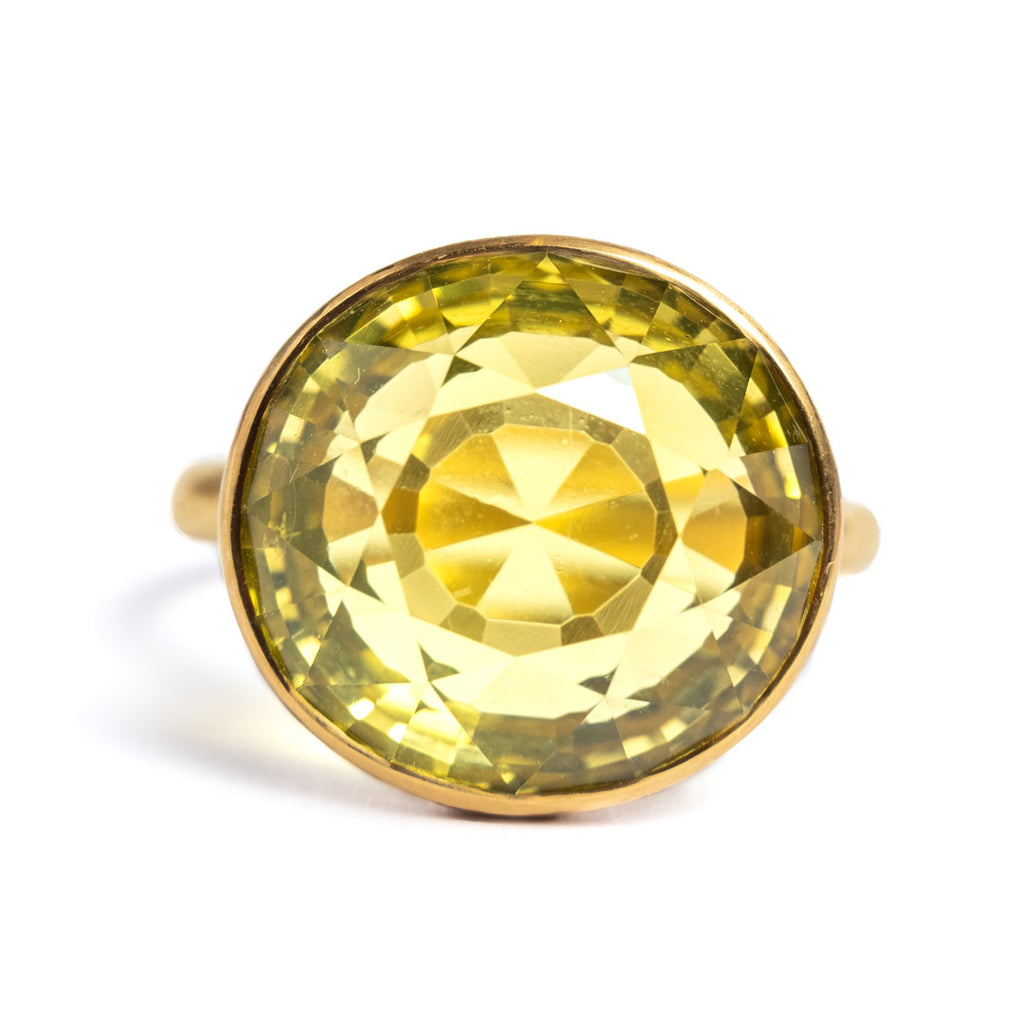 Lemon Quartz Princess Ring – Marie-Hélène de Taillac - US