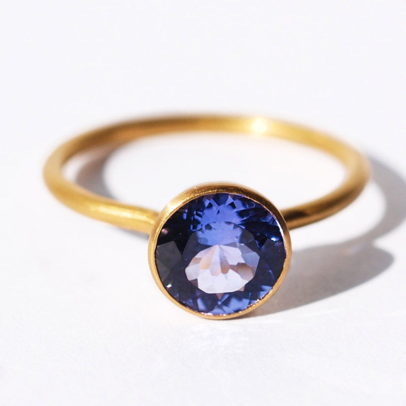 Tanzanite Miniature Princess Ring